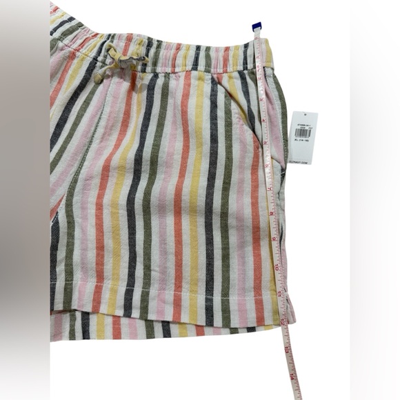 Old Navy Kids XL Multi-Striped Linen Shorts (NWT) - Picture 5 of 8